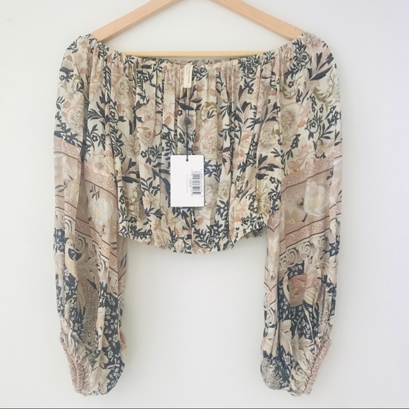💛SOLD💛 Spell Designs Oasis OffShoulder Top S - Picture 3 of 5
